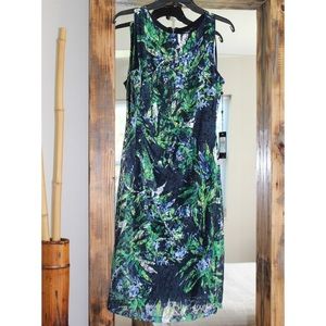 NWT Tommy Hilfiger Tropical print sheath dress